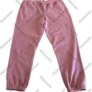 Brooklinen Loungewear Sweatpants Joggers, Rose, NWOT